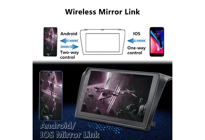 RD147 Android Mazda 3 2004-2012 1GB a 8GB RAM e 16GB a 128GB ROM com ou sem Carplay