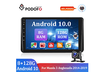 RD150 Android Mazda 3 angkesaila 2014-2019 1GB a 8GB RAM e 16GB a 128GB ROM com ou sem Carplay