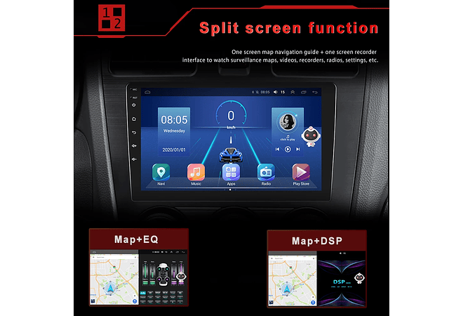 RD150 Android Mazda 3 angkesaila 2014-2019 1GB a 8GB RAM e 16GB a 128GB ROM com ou sem Carplay