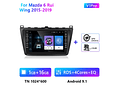 RD152 Android Mazda 6 rui asa 2015-2019 1GB a 8GB RAM e 16GB a 128GB ROM com ou sem Carplay