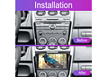 RD153 Android Mazda CX-7 2014 1GB a 8GB RAM e 16GB a 128GB ROM com ou sem Carplay