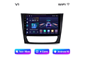 RD156 Android Mercedes w211 e300 2002-2010 1GB a 8GB RAM e 16GB a 128GB ROM com ou sem Carplay