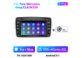 RD160 Android Mercedes clk w209 1GB a 8GB RAM e 16GB a 128GB ROM com ou sem Carplay