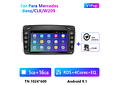 RD160 Android Mercedes clk w209 1GB a 8GB RAM e 16GB a 128GB ROM com ou sem Carplay