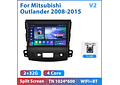 RD161 Android mitsubishi outlander 2008-2015 1GB a 8GB RAM e 16GB a 128GB ROM com ou sem Carplay