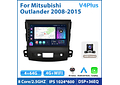 RD161 Android mitsubishi outlander 2008-2015 1GB a 8GB RAM e 16GB a 128GB ROM com ou sem Carplay