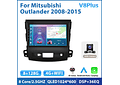 RD161 Android mitsubishi outlander 2008-2015 1GB a 8GB RAM e 16GB a 128GB ROM com ou sem Carplay