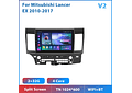 RD162 Android mitsubishi lancer ex 2010-2017 perfil baixo 2004-2009 1GB a 8GB RAM e 16GB a 128GB ROM com ou sem Carplay
