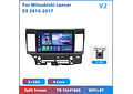 RD162 Android mitsubishi lancer ex 2010-2017 perfil baixo 2004-2009 1GB a 8GB RAM e 16GB a 128GB ROM com ou sem Carplay