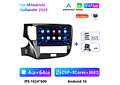 RD166 Android mitsubishi outlander 2020 1GB a 8GB RAM e 16GB a 128GB ROM com ou sem Carplay