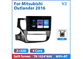 RD167 Android mitsubishi outlander 2016 1GB a 8GB RAM e 16GB a 128GB ROM com ou sem Carplay