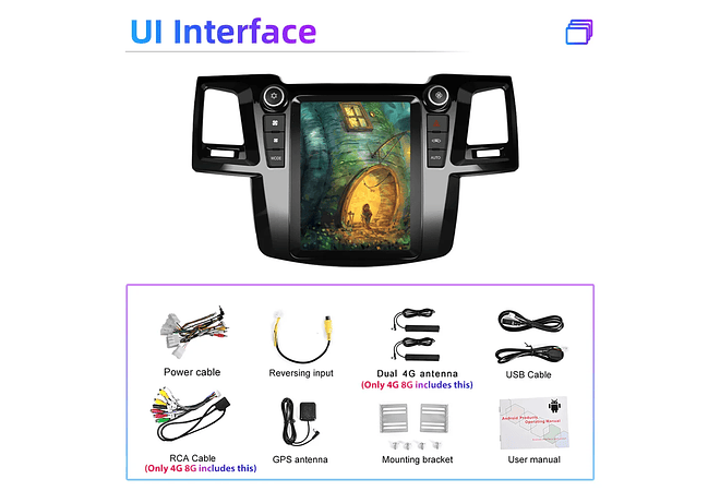 RD168 Android mitsubishi outlander 2013-2021 1GB a 8GB RAM e 16GB a 128GB ROM com ou sem Carplay