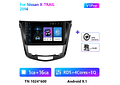 RD171 Android nissan X-TRAIL x trail 2014 1GB a 8GB RAM e 16GB a 128GB ROM com ou sem Carplay