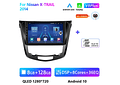 RD171 Android nissan X-TRAIL x trail 2014 1GB a 8GB RAM e 16GB a 128GB ROM com ou sem Carplay