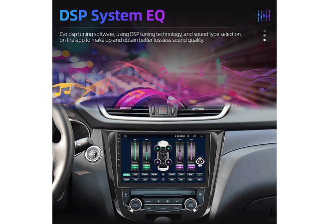 RD171 Android nissan X-TRAIL x trail 2014 1GB a 8GB RAM e 16GB a 128GB ROM com ou sem Carplay