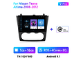 RD173 Android nissan teana altima 2008-2012 1GB a 8GB RAM e 16GB a 128GB ROM com ou sem Carplay