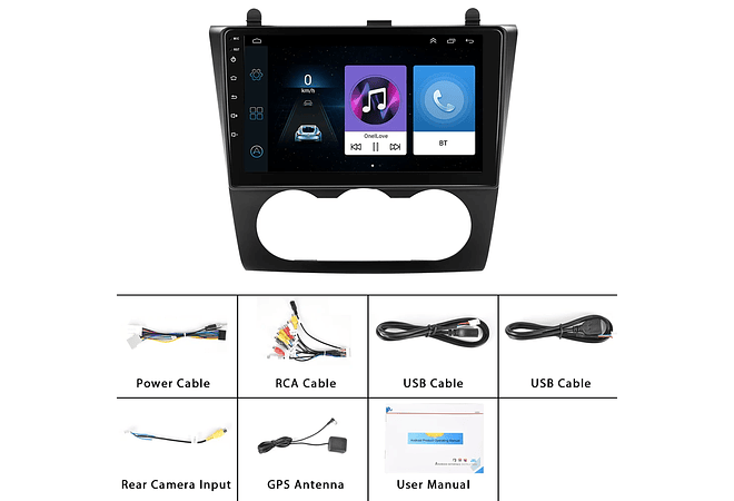 RD173 Android nissan teana altima 2008-2012 1GB a 8GB RAM e 16GB a 128GB ROM com ou sem Carplay