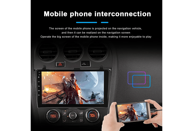 RD173 Android nissan teana altima 2008-2012 1GB a 8GB RAM e 16GB a 128GB ROM com ou sem Carplay