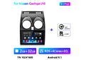 RD176 Android nissan qashqai j10 2006-2016 1GB a 8GB RAM e 16GB a 128GB ROM com ou sem Carplay