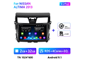 RD177 Android nissan altima 2013 1GB a 8GB RAM e 16GB a 128GB ROM com ou sem Carplay