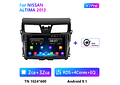 RD177 Android nissan altima 2013 1GB a 8GB RAM e 16GB a 128GB ROM com ou sem Carplay