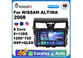RD177 Android nissan altima 2013 1GB a 8GB RAM e 16GB a 128GB ROM com ou sem Carplay
