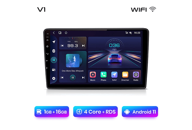 RD178 Android Opel zafira b astra h 2005-2014 1GB a 8GB RAM e 16GB a 128GB ROM com ou sem Carplay