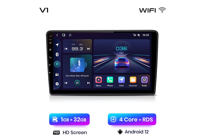 RD178 Android Opel zafira b astra h 2005-2014 1GB a 8GB RAM e 16GB a 128GB ROM com ou sem Carplay