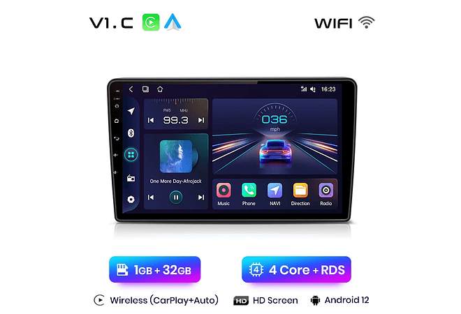 RD178 Android Opel zafira b astra h 2005-2014 1GB a 8GB RAM e 16GB a 128GB ROM com ou sem Carplay