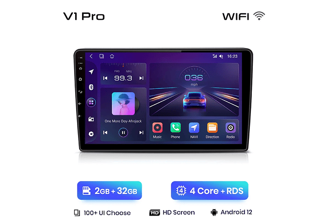 RD178 Android Opel zafira b astra h 2005-2014 1GB a 8GB RAM e 16GB a 128GB ROM com ou sem Carplay