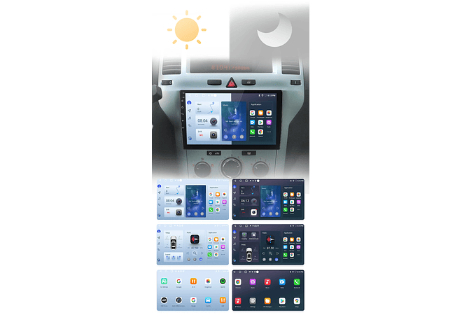 RD178 Android Opel zafira b astra h 2005-2014 1GB a 8GB RAM e 16GB a 128GB ROM com ou sem Carplay