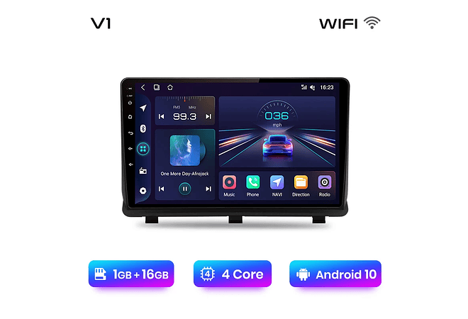 RD179 Android Opel Antara 2006-2017 1GB a 8GB RAM e 16GB a 128GB ROM com ou sem Carplay