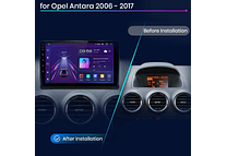 RD179 Android Opel Antara 2006-2017 1GB a 8GB RAM e 16GB a 128GB ROM com ou sem Carplay