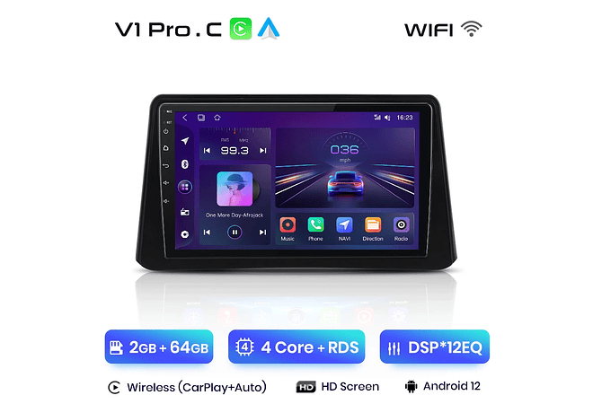 RD180 Android Opel mokka 2012-2016 1GB a 8GB RAM e 16GB a 128GB ROM com ou sem Carplay