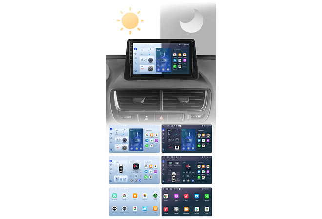 RD180 Android Opel mokka 2012-2016 1GB a 8GB RAM e 16GB a 128GB ROM com ou sem Carplay