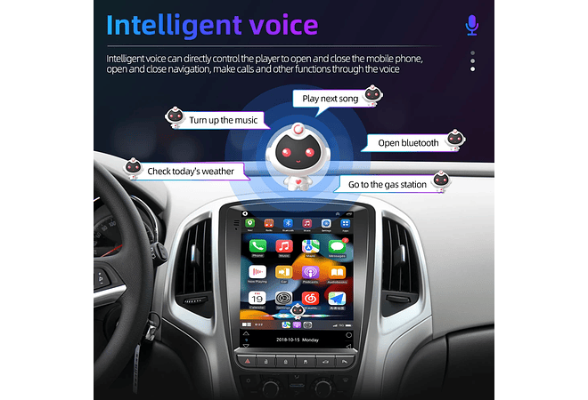 RD183 Android opel astra j buick excelle verano 2010-2014 1GB a 8GB RAM e 16GB a 128GB ROM com ou sem Carplay