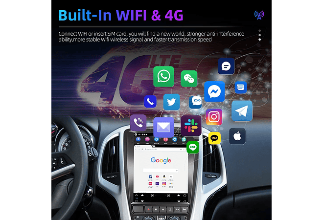 RD184 Android opel astra 2006-2014 1GB a 8GB RAM e 16GB a 128GB ROM com ou sem Carplay