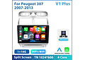 RD189 Android peugeot 307 2007-2013 1GB a 8GB RAM e 16GB a 128GB ROM com ou sem CarplayB a 8GB RAM e 16GB a 128GB ROM com ou sem Carplay