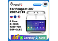 RD189 Android peugeot 307 2007-2013 1GB a 8GB RAM e 16GB a 128GB ROM com ou sem CarplayB a 8GB RAM e 16GB a 128GB ROM com ou sem Carplay