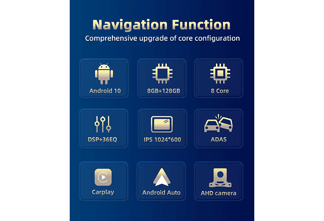 RD189 Android peugeot 307 2007-2013 1GB a 8GB RAM e 16GB a 128GB ROM com ou sem CarplayB a 8GB RAM e 16GB a 128GB ROM com ou sem Carplay