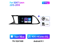 RD195 Android seat leon 2015-2018 1GB a 8GB RAM e 16GB a 128GB ROM com ou sem Carplay