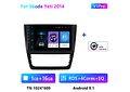 RD196 Android skoda yeti 2014 1GB a 8GB RAM e 16GB a 128GB ROM com ou sem Carplay