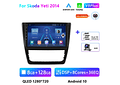 RD196 Android skoda yeti 2014 1GB a 8GB RAM e 16GB a 128GB ROM com ou sem Carplay