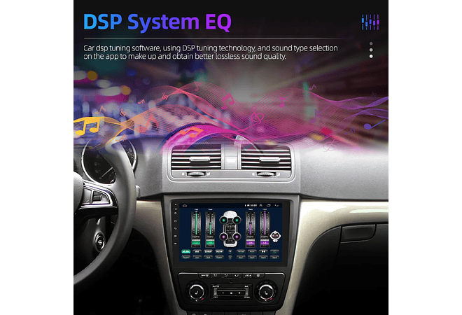 RD196 Android skoda yeti 2014 1GB a 8GB RAM e 16GB a 128GB ROM com ou sem Carplay