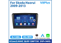 RD197 Android skoda skoda haorui 2009-2013 1GB a 8GB RAM e 16GB a 128GB ROM com ou sem Carplay