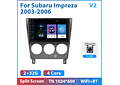 Leitor de vídeo multimídia rádio do carro de podofo android 10.1 para subaru impreza 2003-2006 gps carplay auto wifi bt áudio 2 din dspRD199 Android subaru Impreza 2003-2006 1GB a...