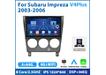 Leitor de vídeo multimídia rádio do carro de podofo android 10.1 para subaru impreza 2003-2006 gps carplay auto wifi bt áudio 2 din dspRD199 Android subaru Impreza 2003-2006 1GB a...