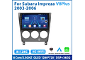 Leitor de vídeo multimídia rádio do carro de podofo android 10.1 para subaru impreza 2003-2006 gps carplay auto wifi bt áudio 2 din dspRD199 Android subaru Impreza 2003-2006 1GB a...