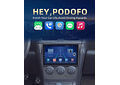 Leitor de vídeo multimídia rádio do carro de podofo android 10.1 para subaru impreza 2003-2006 gps carplay auto wifi bt áudio 2 din dspRD199 Android subaru Impreza 2003-2006 1GB a...