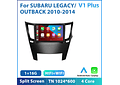 RD200 Android subaru legacy outback 2010-2014 1GB a 8GB RAM e 16GB a 128GB ROM com ou sem Carplay